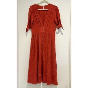 Free People Love of My Life MIDI Dress